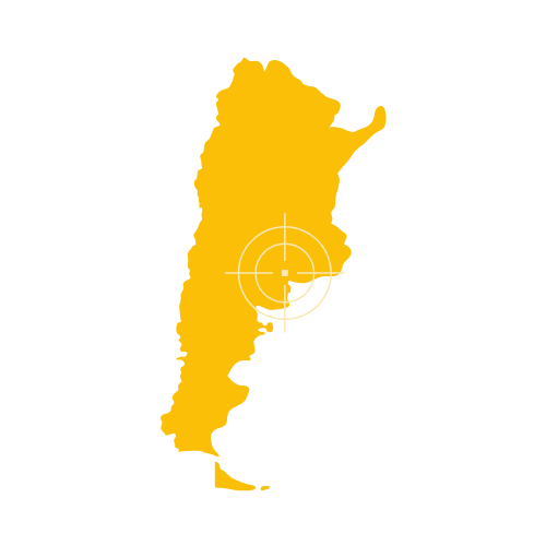 Argentina Map – Country Outline and Provinces