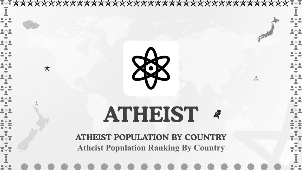 Atheist Population By Country 1 Atheist Population By Country
