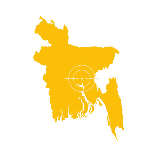 Bangladesh Map – Country Outline and Provinces