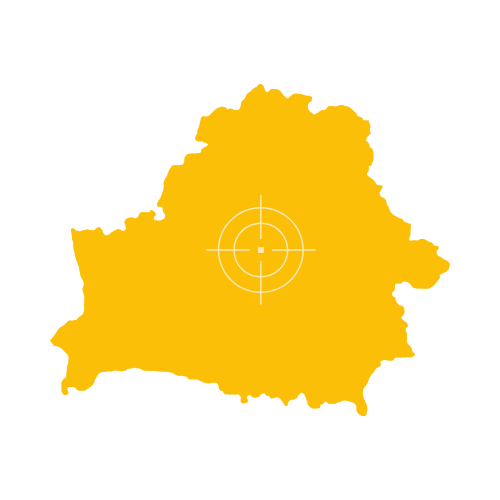 Belarus Map – Country Outline and Provinces