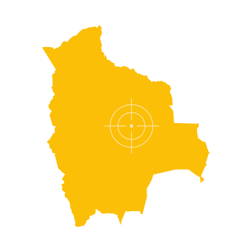 Bolivia Map – Country Outline and Provinces