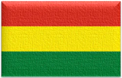 tallest mountain in the world 8 Flag of Bolivia with red yellow and green stripes