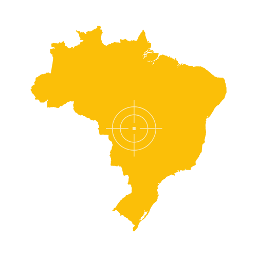 Brazil Map – Country Outline and Provinces