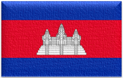Flag 30 Cambodia flag