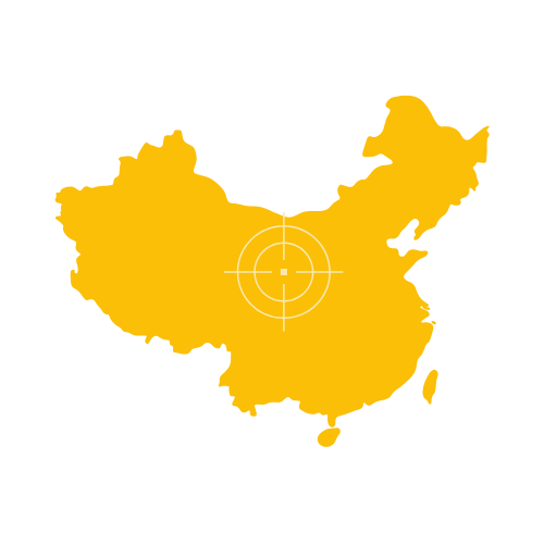 China Map – Country Outline and Provinces