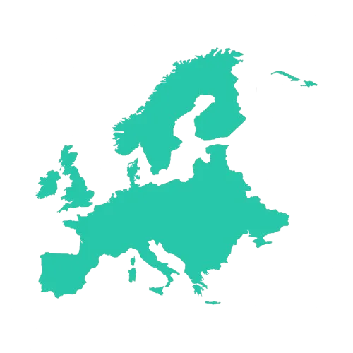 Continent Europe Map
