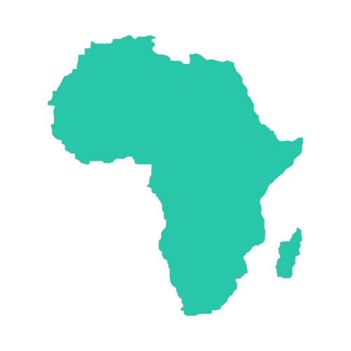 Continent Africa Map