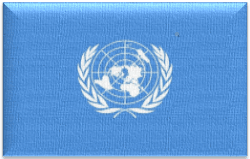UN United Nations flags