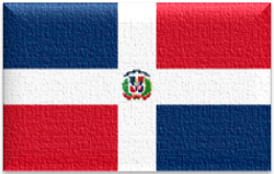 Flag 50 dominican republic