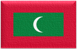 Flag 104 maldives