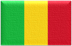 Flag 105 mali