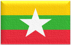 Flag 118 myanmar