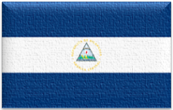 Flag 124 nicaragua