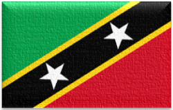 Flag 145 saint kitts and nevis