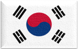 Flag 162 south korea