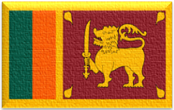 Flag 165 sri lanka